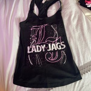 top gun lady jags tank top